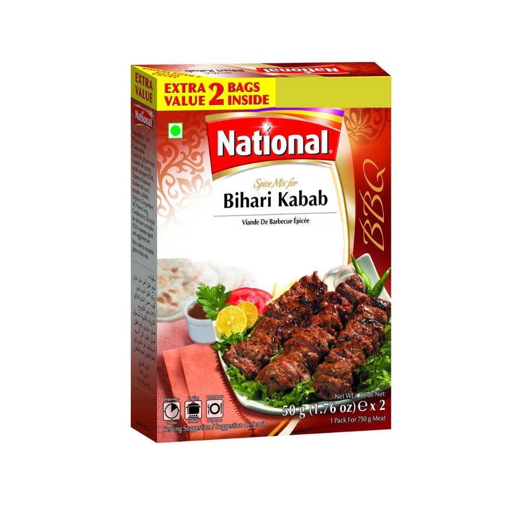 National Bihari Kabab Recipe Mix 50g - Singh Cart