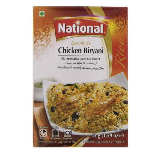 National Spice Mix For Chicken Biryani 45g/90g - Singh Cart