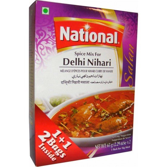 National Spice Mix For Delhi Nihari 65g - Singh Cart