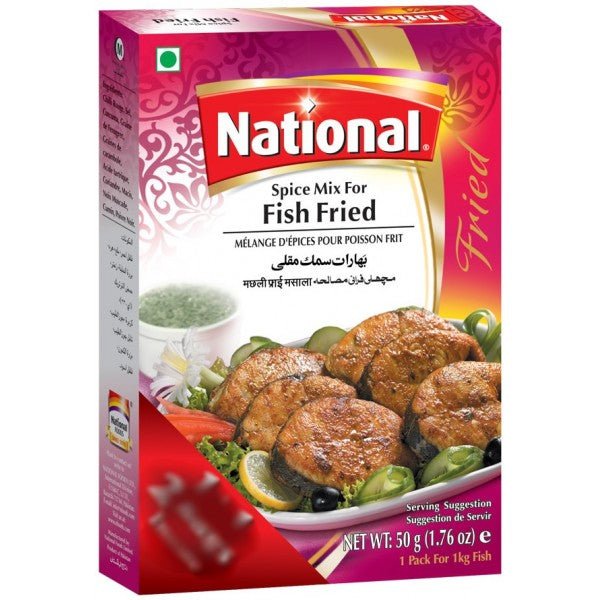 National Spice Mix For Fish Fried 50g/100g - Singh Cart