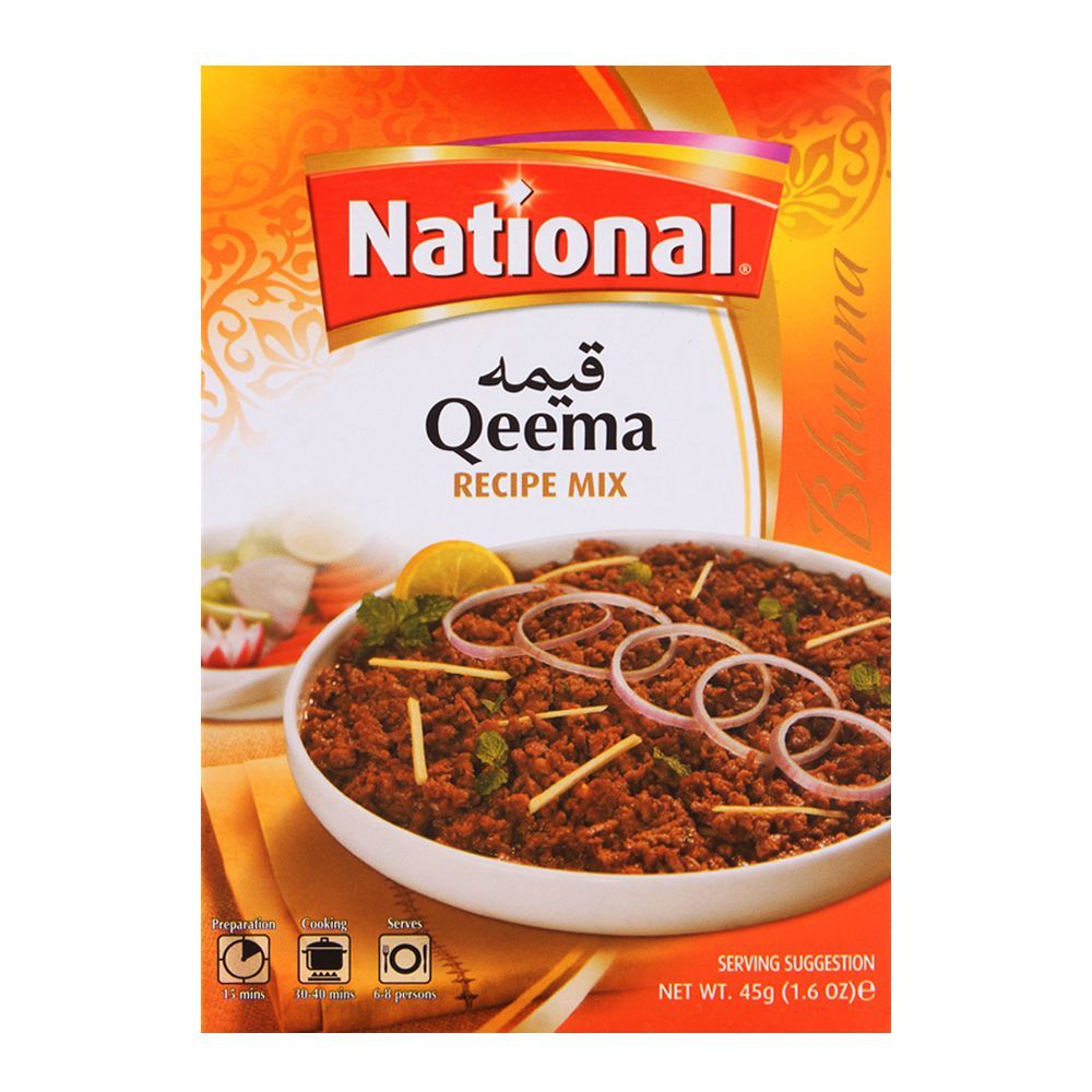 National Spice Mix For Qeema 50g/100g - Singh Cart