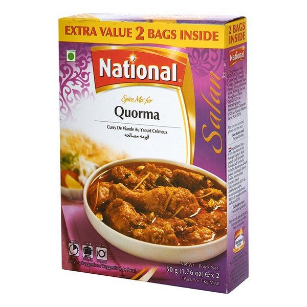 National Spice Mix For quorma 50g - Singh Cart
