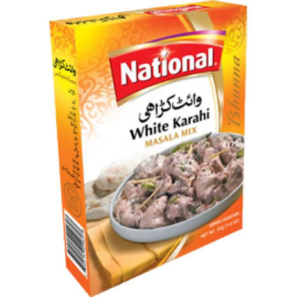 National Spice Mix For White Karahi 50g - Singh Cart