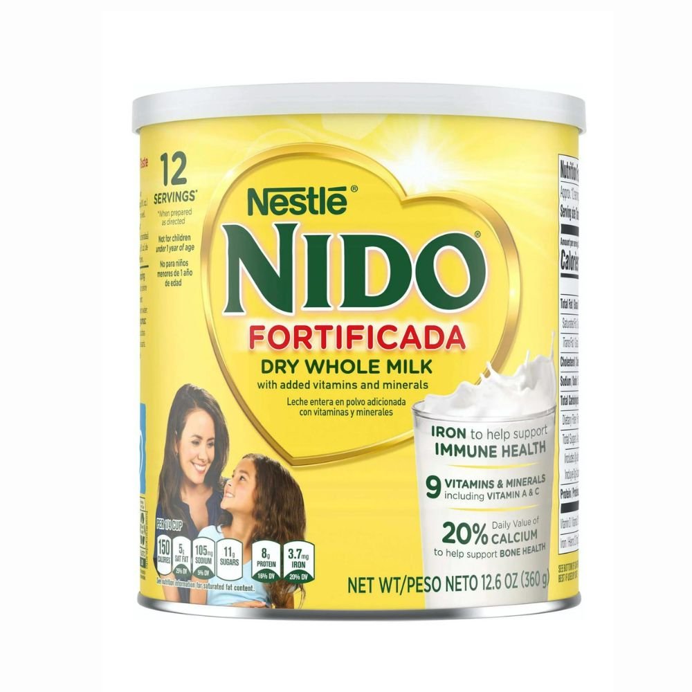 Nestle Nido Fortificada Dry Whole Milk Powder 1.76 lb (28.16 oz) 800g - Singh Cart