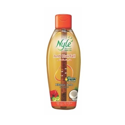 Nyle Anti Hairfall Hair Oil With Hibiscus Amla 300ml (10.14oz) - Singh Cart