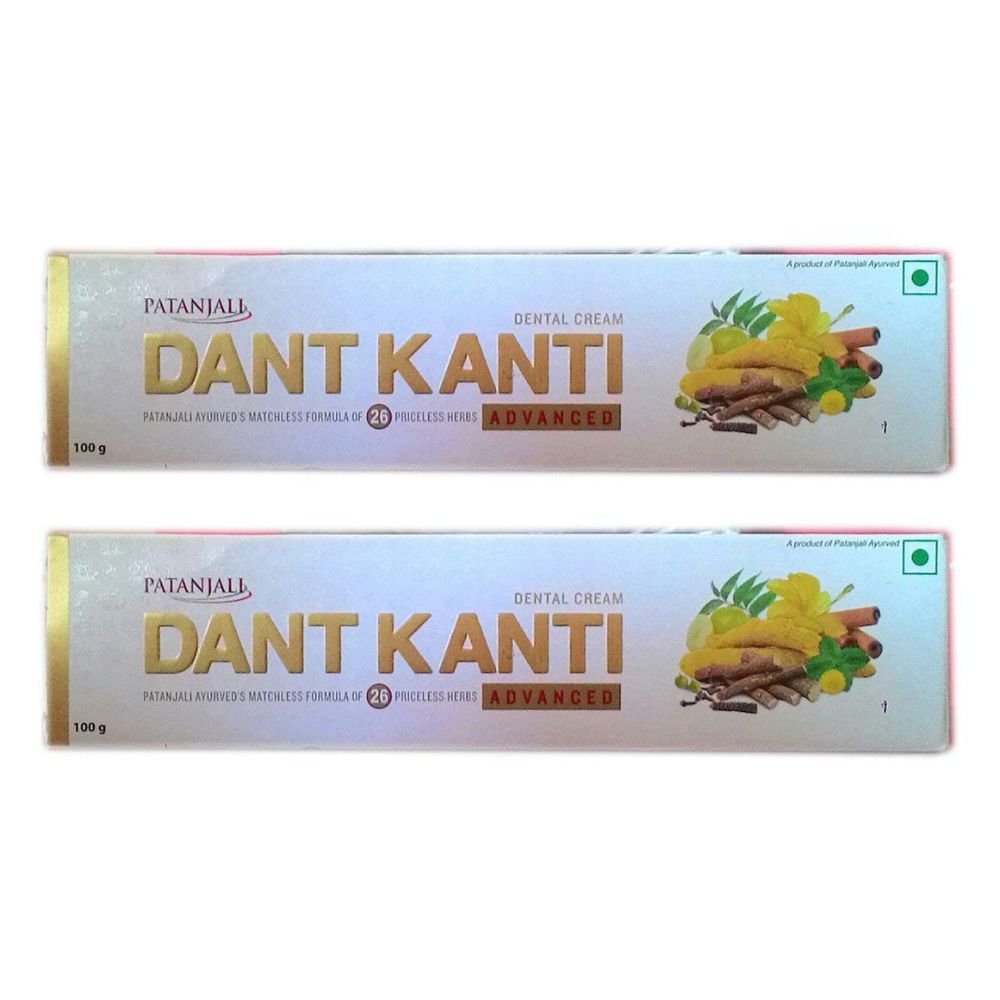 Patanjali Dant Kanti Advanced Toothpaste 100g - Singh Cart