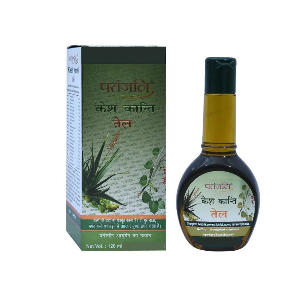 Patanjali Kesh Kanti Hair Oil 120ml (4.05oz) - Singh Cart