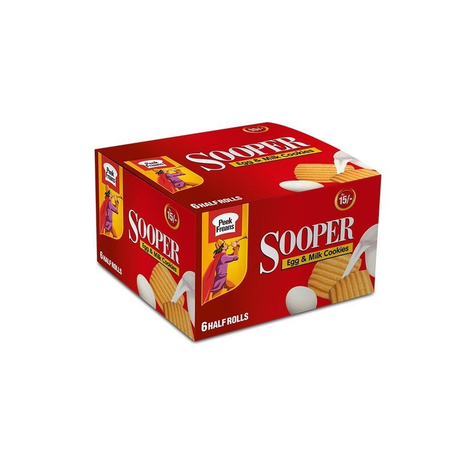 Peek Freans Sooper Biscuits (6 Half Rolls) - Singh Cart