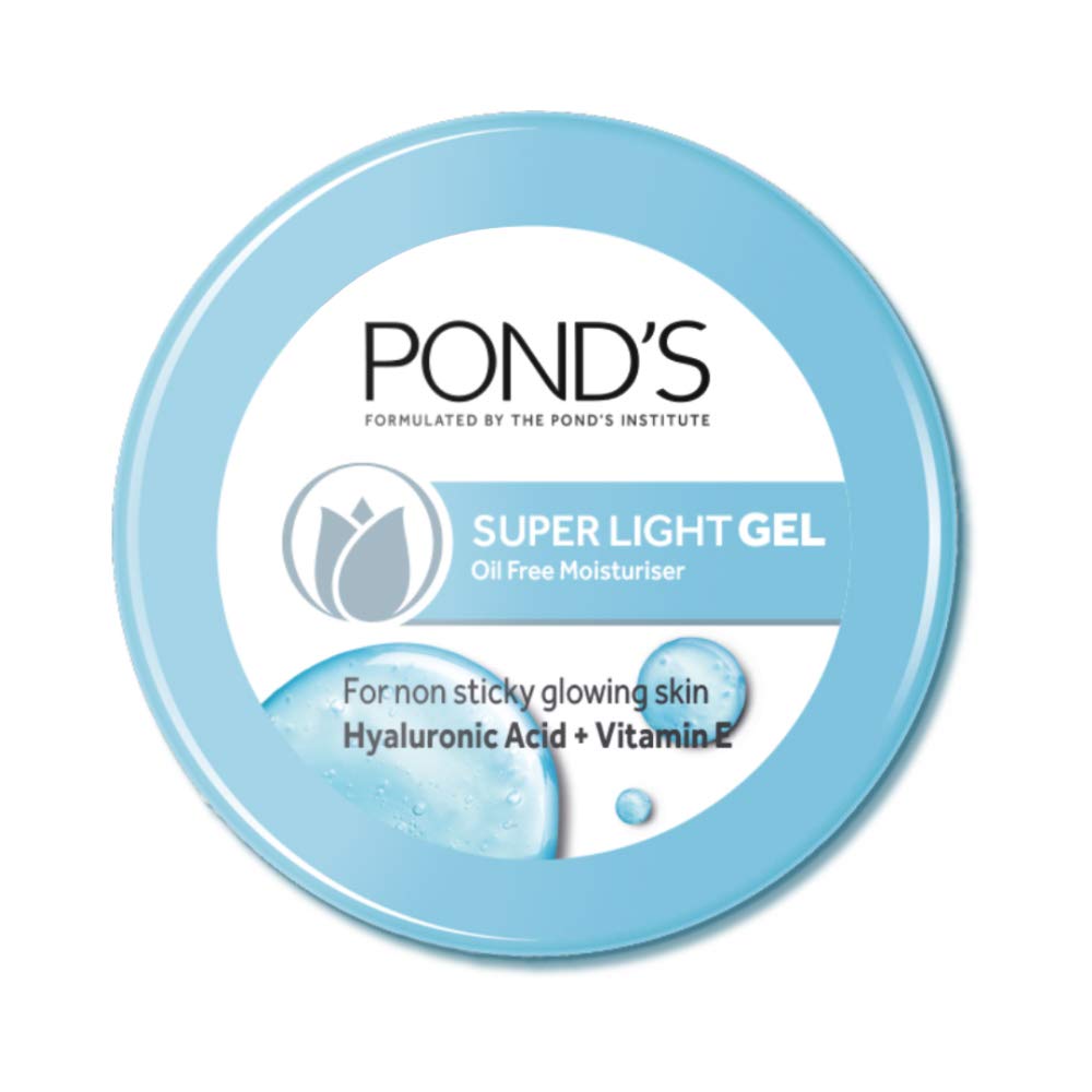 Ponds Super Light Gel For Non Sticky Glowing Skin With Vitamin E 147g - Singh Cart