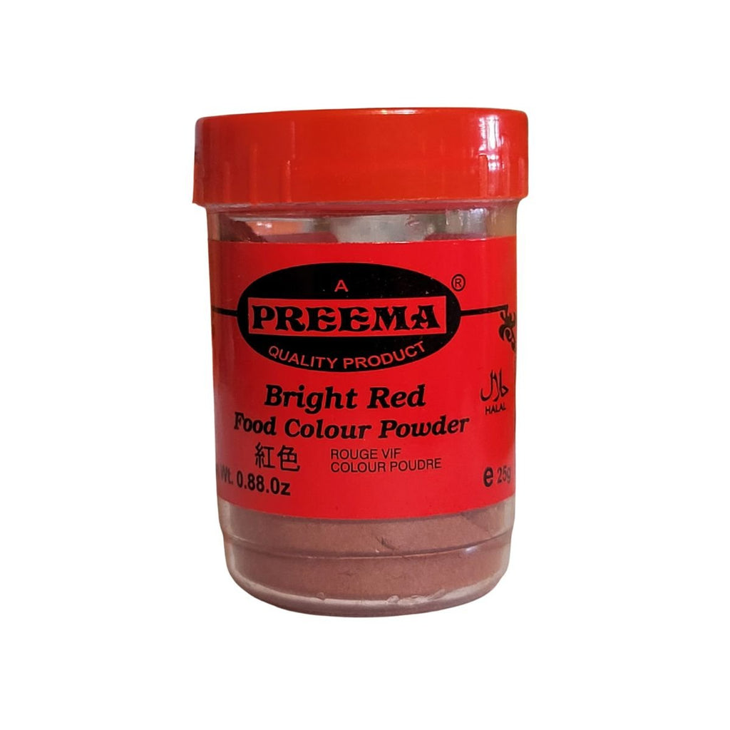 Preema Red Food Colour Powder 25g - Singh Cart