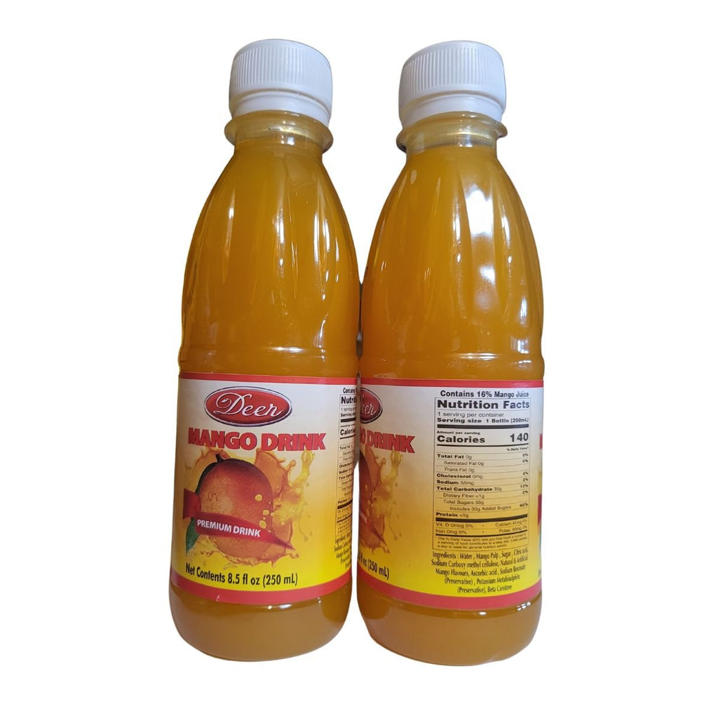 Products Deer Mango Drink 250ML (Pack of 6) - Singh Cart
