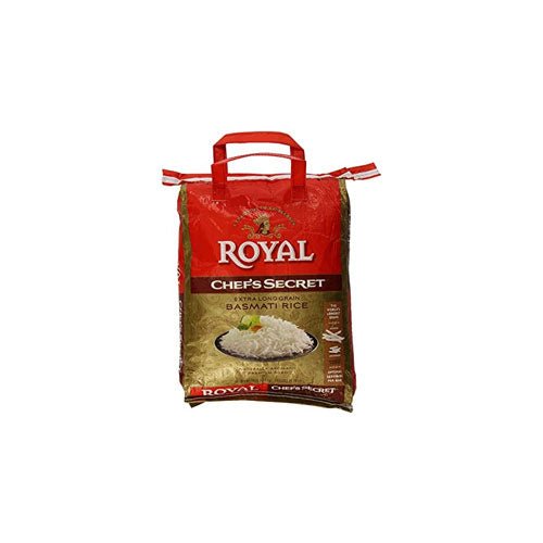 Royal Chefs Secret Basmati Rice Extra Long Grain 10lbs (4.54kg) - Singh Cart
