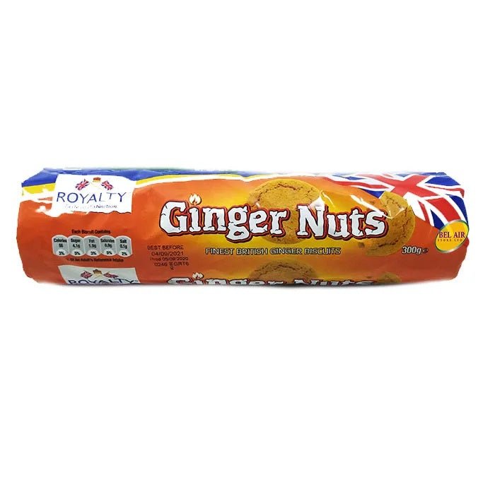 Royalty Ginger Nuts Biscuits (Original taste) 300 Grams - Singh Cart
