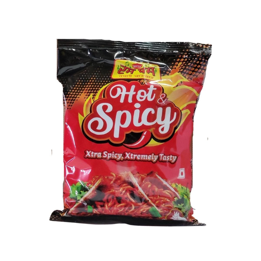 Rum Pum Hot And Spicy Noodles 70g (Pack of 30) - Singh Cart