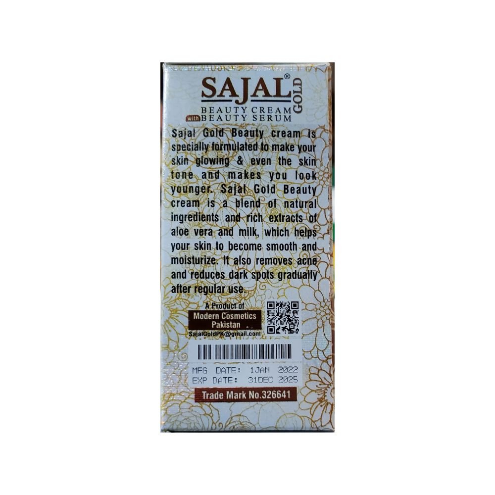 Sajal Gold Beauty Cream With Beauty Serum - Singh Cart
