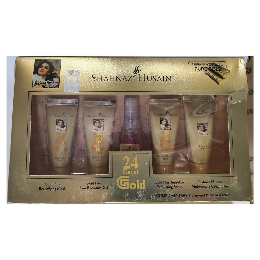 Shahnaz Husain 24 Carat Gold Kit Hallmark Certified Pure Gold 55g - Singh Cart