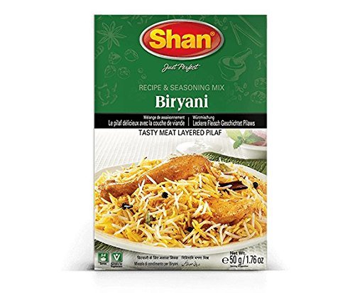 Shan Biryani Masala Recipe And Seasoning Mix 50G - Singh Cart