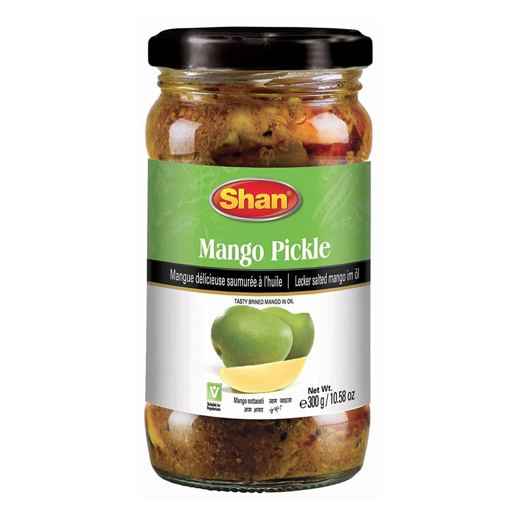 Shan Mango Pickle Tasty Brined Mango In Oil - Singh Cart