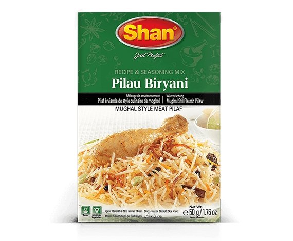 Shan Pulao Biryani Recipe Mix 50g - Singh Cart