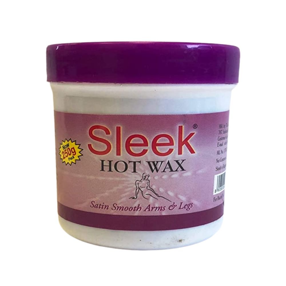 Sleek Hot Wax Satin Smooth Arms And Legs 600g - Singh Cart