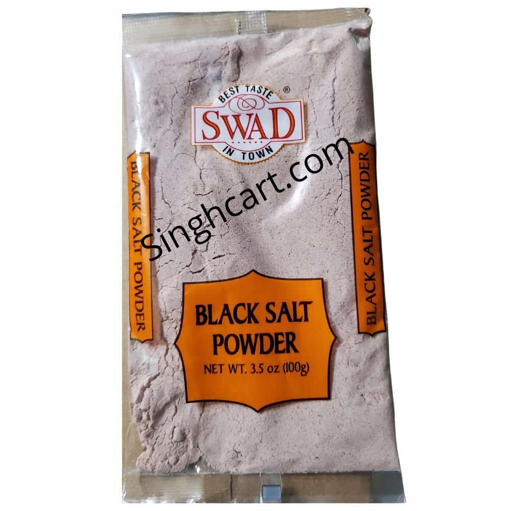 Swad Black Salt Powder 100g - Singh Cart