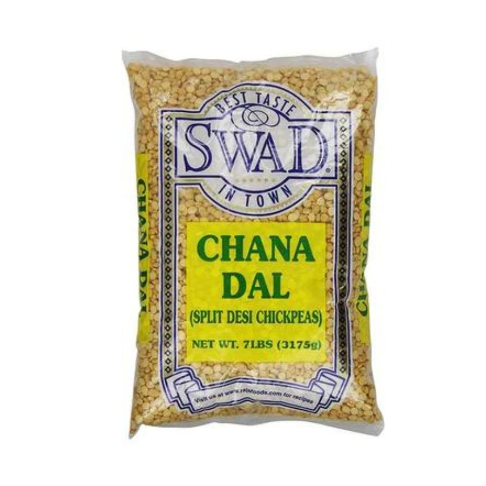Swad Chana Dal Split Desi Chickpeas 4lbs - Singh Cart