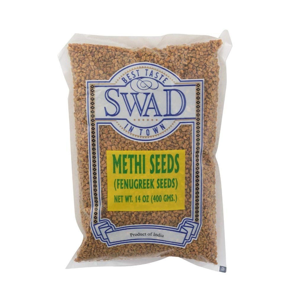 Swad Methi Seeds Fenugreek Seeds 200g - Singh Cart