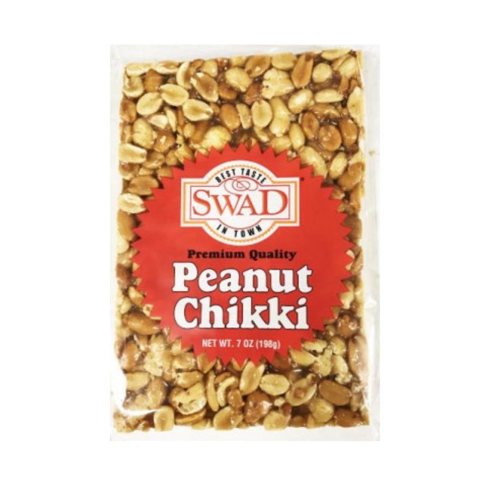 Swad Peanut Chikki Best Taste Original 7oz - Singh Cart