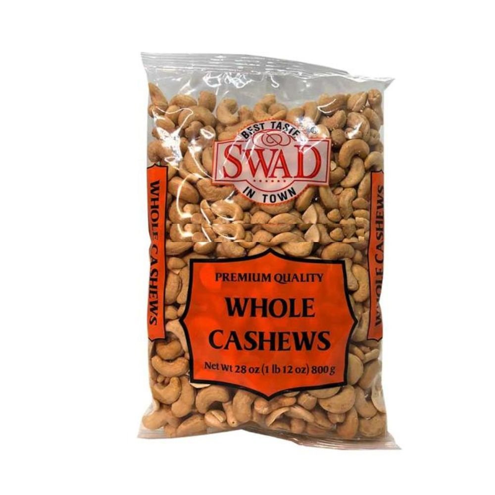 Swad Whole Cashews Premium Quality 400g (14oz) - Singh Cart