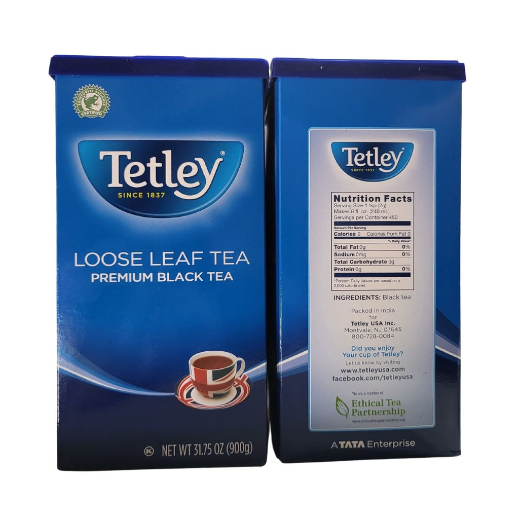 Tetley Loose Leaf Premium Black Tea 900g (31.75oz) - Singh Cart