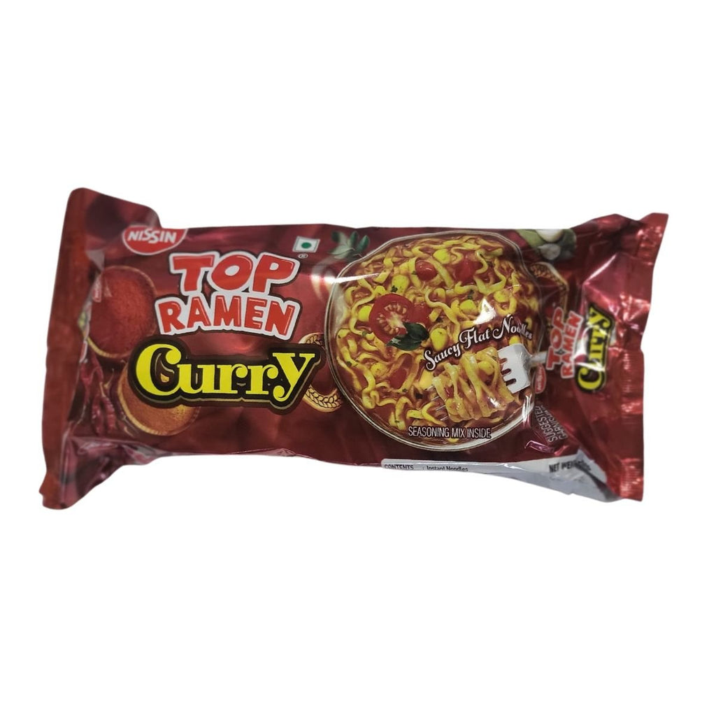 Top Ramen Curry Noodles Spicy Flat Noodles 280g - Singh Cart