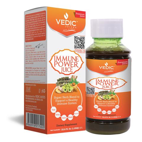 Vedic Immune power Juice Super Herb Blend1000 ml (33.8 fl oz) - Singh Cart
