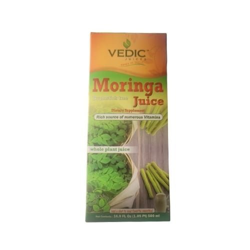 Vedic Moringa Juice Drumstick Juice 500 ml(16.90 oz) - Singh Cart