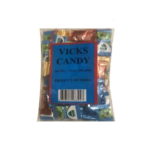 Vicks CoughDrops Candy Throat Irritation Relief Menthol Honey Ginger 50 Candies - Singh Cart