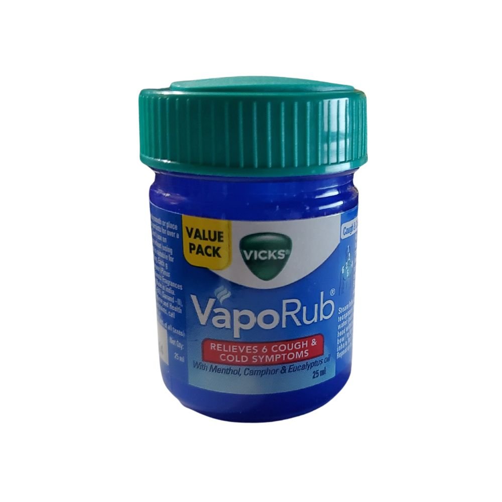 Vicks VapoRub Relieves 6 Cold Symptoms 50ml (1.69 oz) – Singh Cart