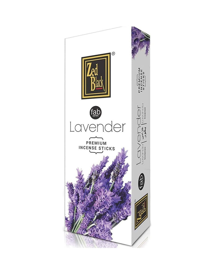 Zed black lavender Premium Incense sticks 120 Sticks - Singh Cart