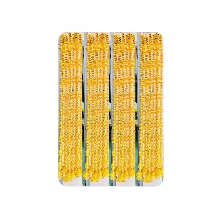 Golden Beads Toran / Bandhanwar with Hanging Bells 