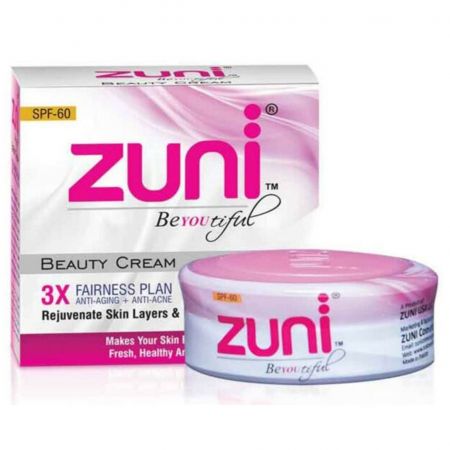 Zuni Beyoutiful Beauty Cream SPF-60 3X Fairness Plan