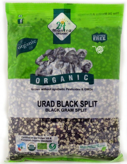 24 Mantra Organic Urad Black Split