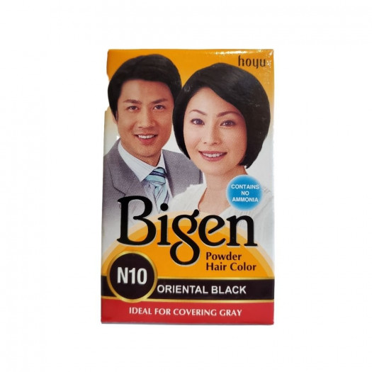 Bigen N10 Oriental Black Powder Hair Colour 6g