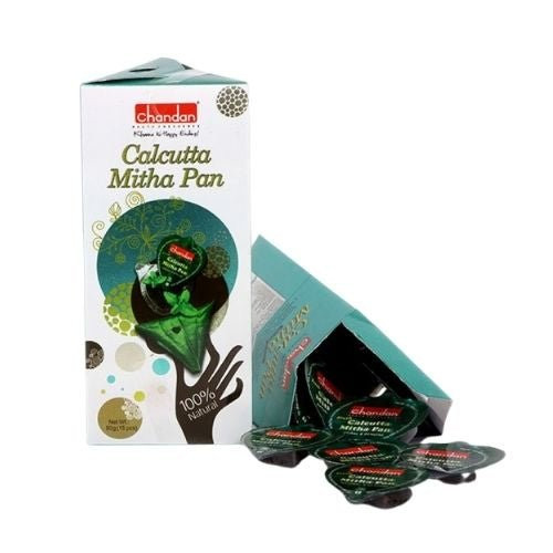 Chandan Calcutta Mitha Pan Mouth Freshener 100% Natural 90g (3.17 oz) - Singh Cart