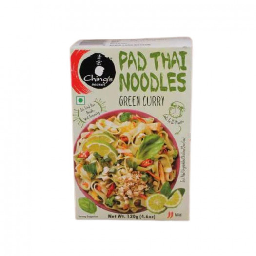 Chings Pad Thai noodles Green Curry 130g (Pack of 3)