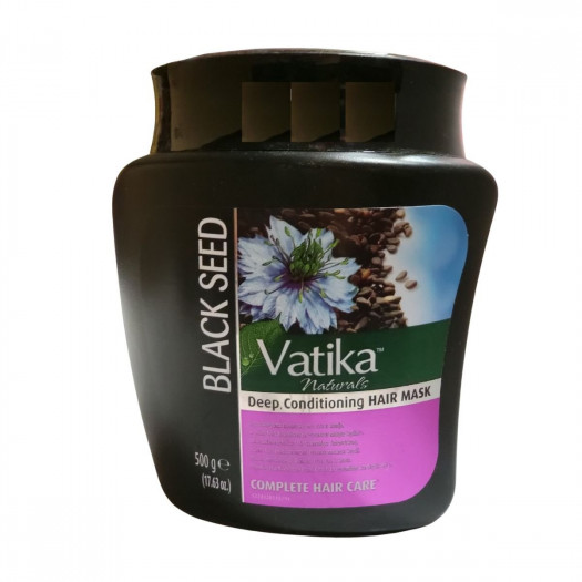 Dabur Vatika Black Seed Deep Conditioning Hair Mask 500g - Singh Cart