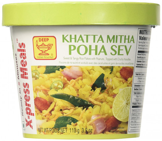 Deep X-Press Meals Khatta Mitha Poha Sev - 110 gm - Singh Cart