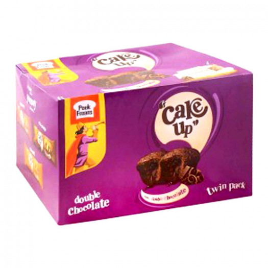 EBM Cake Up Double Chocolate Flavor 12 Cup Cakes 23g Each (Pack of 2)