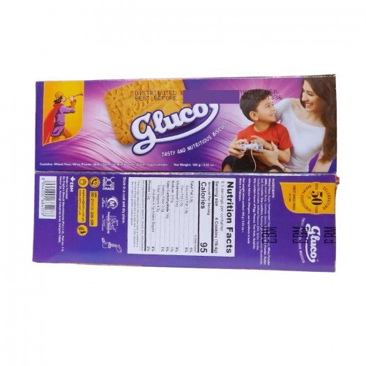 EBM Gluco Biscuit The Original 165g (5.82oz)