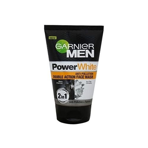 Garnier Men Power White Anti Pollution Face Wash 100g (3.53oz)