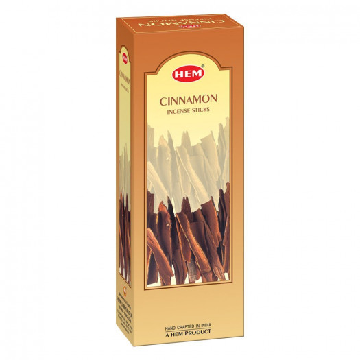 Hem Cinnamon Incense Sticks (Agarbatti) 120 Sticks - Singh Cart