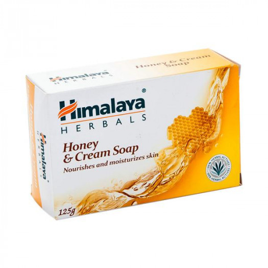 Himalaya Honey Cream Soap Nourishes and Moisturizes Skin 125g