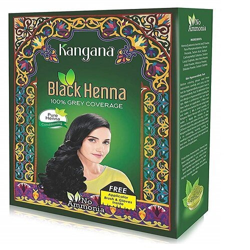 Kangana Heena Hair Colour 100% Grey Coverage 50gm - Singh Cart